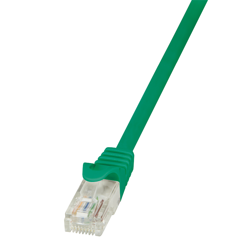 LogiLink Patch Cable Cat.6 U/UTP green  0,25m EconLine