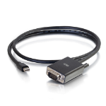 C2G 54678 video cable adapter 120" (3.05 m) Mini DisplayPort VGA (D-Sub) Black