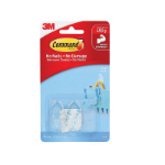 COMMAND CMD Hook 17092CLR Sml Pk2 Bx6