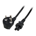 EFB Elektronik EK540.1,8 electriciteitssnoer Zwart 1,8 m Netstekker type D C5 stekker