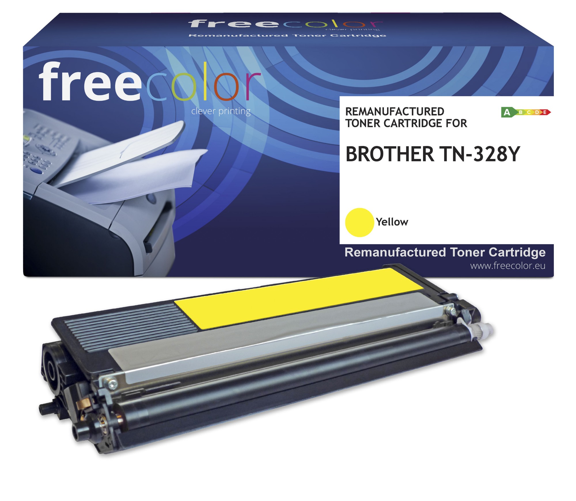 Freecolor K15453F7 toner cartridge 1 pc(s) Compatible Yellow