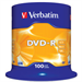 Verbatim DVD-R Matt Silver 4.7GB DVD-R 100pc(s)