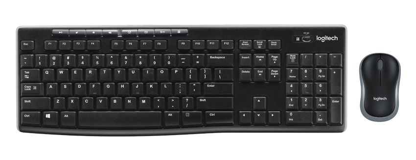 Logitech 920-004536 keyboard Mouse included Home RF Wireless QWERTY ...