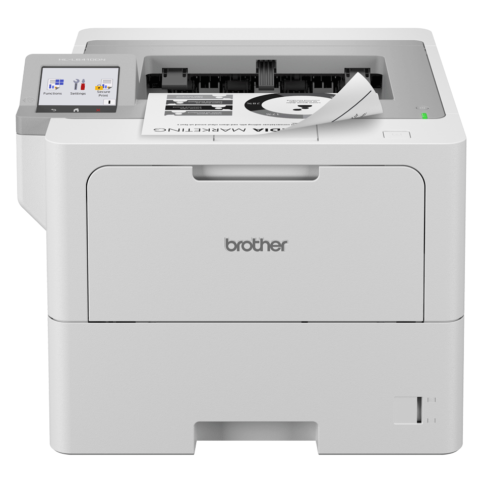 EU Product - HL-L6410DN - Laser - 1200 x 1200 DPI - A4 - 50 ppm - Duplex printing - White