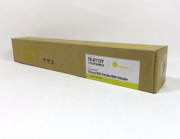 Data Direct Kyocera M8124 Toner Yellow Compatible TK8115Y