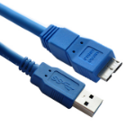 Astrotek 3m USB 3.0 A/Micro B USB cable USB 3.2 Gen 1 (3.1 Gen 1) USB A Micro-USB B Blue