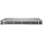 Hewlett Packard Enterprise 3800-48G-4SFP+ Managed L3 Gigabit Ethernet (10/100/1000) 1U Grey