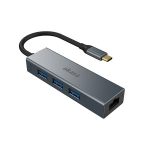 Akasa AK-CBCA20-18BK interface hub USB 3.2 Gen 1 (3.1 Gen 1) Type-C 5000 Mbit/s Grey
