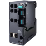 Moxa EDS-4008-4P-2GT-2GS-LVA network switch Managed L2 Gigabit Ethernet (10/100/1000) Power over Ethernet (PoE) Black, Green