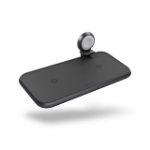 ZENS ZEDC14B/00 oplader voor mobiele apparatuur Hoofdtelefoons, Smartphone, Smartwatch Zwart USB Draadloos opladen Snel opladen Binnen