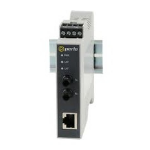 Perle SR-100-ST40-XT network media converter 100 Mbit/s 1310 nm Single-mode White, Grey