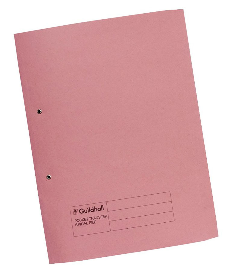 Image of Guildhall 349-PNKZ folder Pink 350 mm x 242 mm