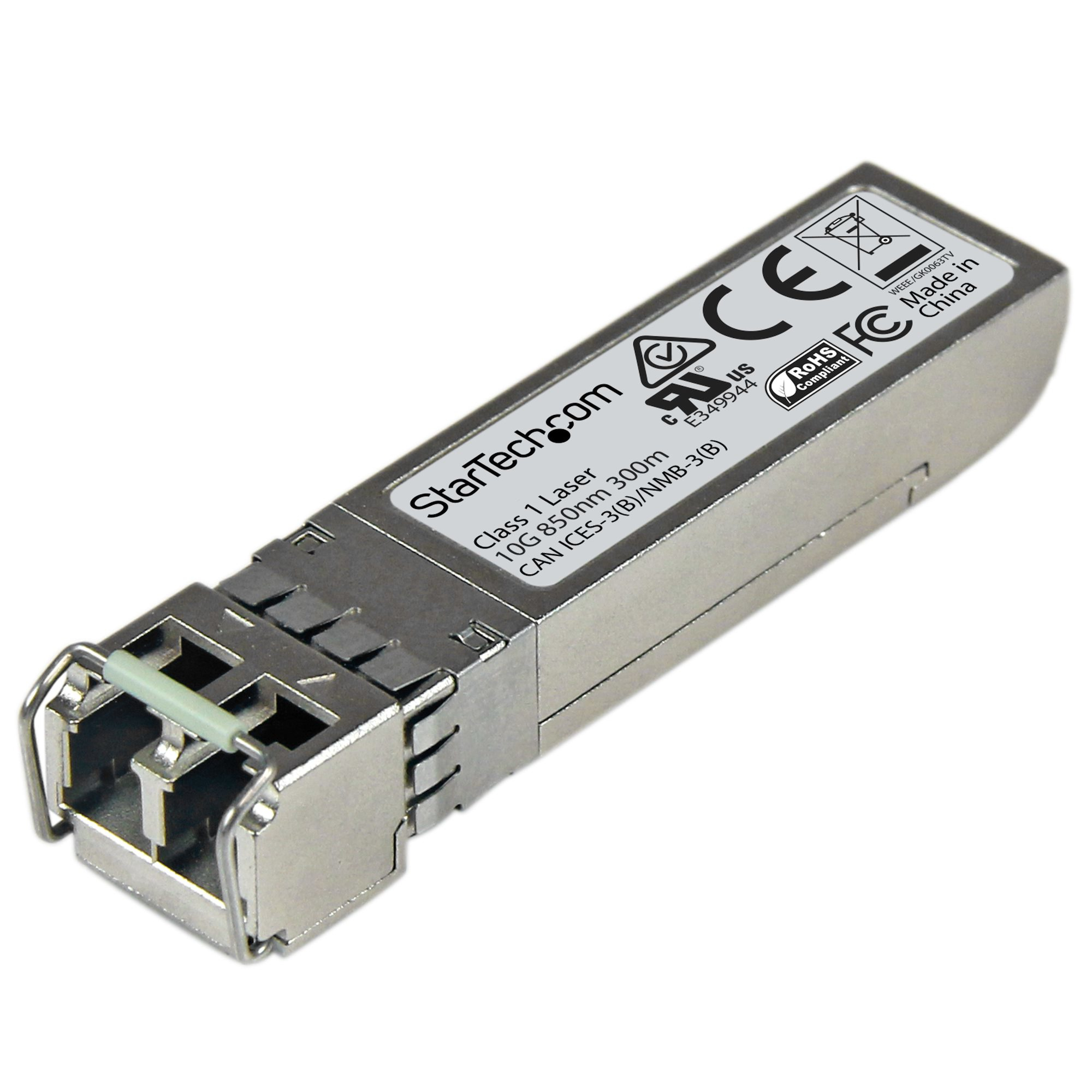 StarTech.com SFPP10GESRST Compatible 10G SFP+ 300 m Transceiver