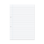 Rhino A4 Punched Exercise Paper 500 Leaf F6M (Pack of 5)