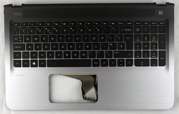 HP 809031-131 laptop spare part Housing base + keyboard