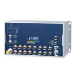 PLANET ITS-6326-8P10T2XS-WV netwerk-switch Managed L3 Aluminium, Blauw