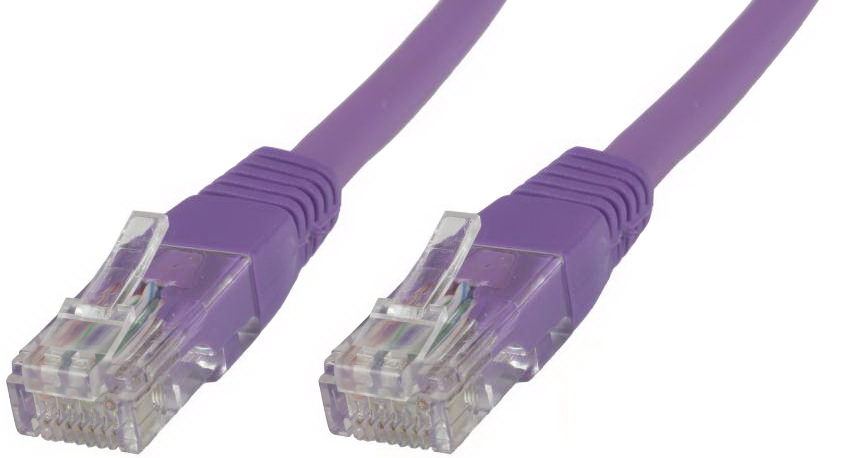 Microconnect B-UTP60025P networking cable Purple 0.25 m Cat6 U/UTP (UTP)