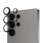 PanzerGlass ® Hoops® Black Camera Lens Protector Samsung Galaxy S25 Ultra