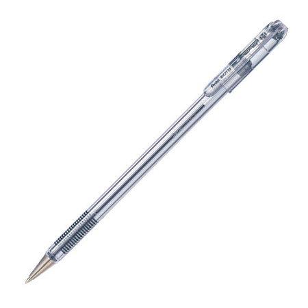 Image of Pentel Superb M Black Stick ballpoint pen Medium 12 pc(s)