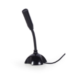 Gembird MIC-DU-02 microfoon Zwart PC-microfoon