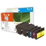 Peach PI300-580 inktcartridge Zwart, Cyaan, Magenta, Geel