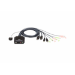 ATEN 2-Port USB DisPlayPort Cable KVM Switch