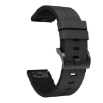 Garmin Fenix 5 Plus Leather watch strap  22mm - Black