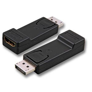 EFB Elektronik DisplayPort - HDMI, M/F Black