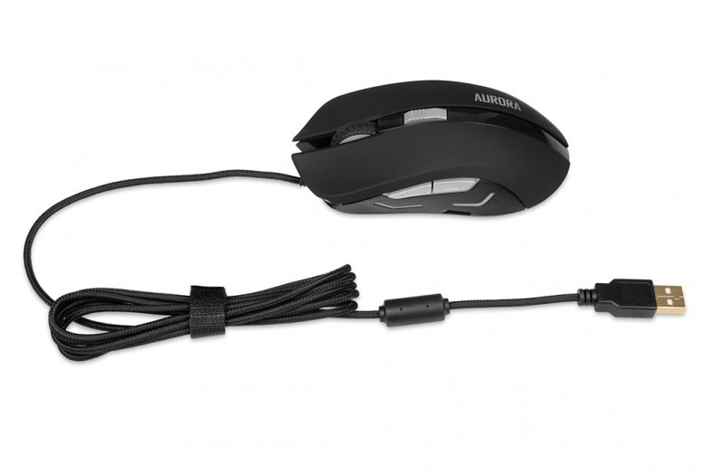 iBox Aurora A-1 mouse Office Right-hand USB Type-A Optical 2400 DPI