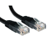 Cables Direct Cat6 2m networking cable Black U/UTP (UTP)