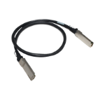 Hewlett Packard Enterprise R1N34A fibre optic cable 0.5 m QSFP28 DAC Black