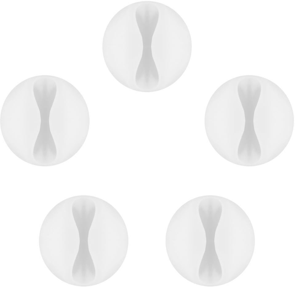 Microconnect CABLEMANA-5W cable organizer Floor Cable holder White 5 pc(s)