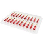 Kordz GBP-241-R-T wire connector Banana Gold, Red