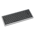 Kensington K75409PN toetsenbord Thuis/Werk RF-draadloos + Bluetooth QWERTY Grijs