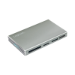 LogiLink USB 3.2 Gen1 Cardreader, 5-in-1, metal case, silver