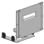 Ergonomic Solutions Printer plate + cover for