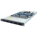 GIGABYTE R183-S94-AAH2 Intel C741 LGA 4677 (Socket E) Rack (1U) Zwart, Staal