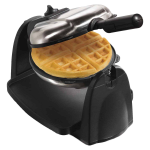 Hamilton Beach 26030 waffle iron 4 waffle(s) Black, Stainless steel