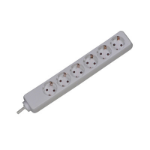 Bachmann SELLY power extension 1.5 m 6 AC outlet(s) Indoor White