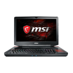 MSI Gaming GT83VR 7RE(Titan SLI)-208UK 3.1GHz i7-7920HQ 18.4" 1920 x 1080pixels Black Notebook