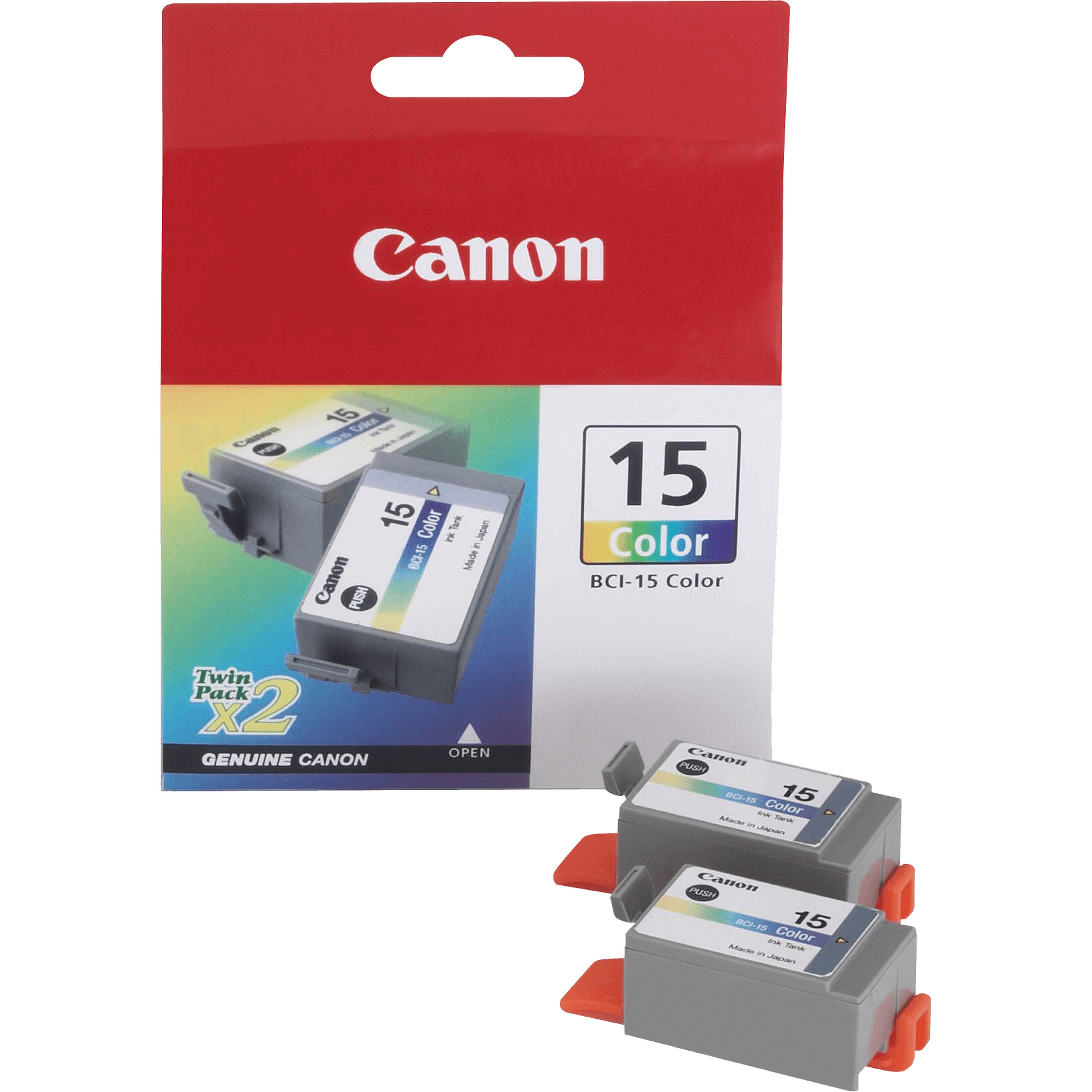 Image of Canon 8191A002/BCI-15C Ink cartridge color, 2x100 pages 7.5ml...