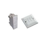 EXCEL RJ45 CAT.5e LOW PROFILE MODULE - SLIM WIDTH