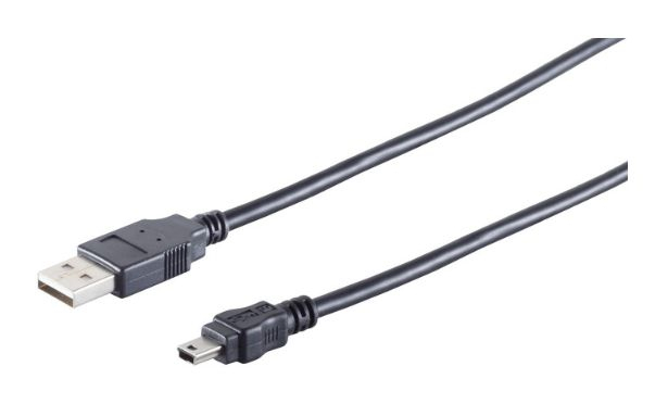 Microconnect Black Usbamb82 Usb Cable Usb 2.0 1.8 M Usb A Mini-Usb B
