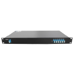 ATGBICS Mux Demux CWDM 4+1+1 Channel Duplex LC/UPC Mon Port 1310|1550-1610nm 1RU