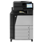 HP Color LaserJet Enterprise Flow LaserJet Enterprise Flow M880z Multifunction Color Printer, Ethernet Only; Copier, Scanner