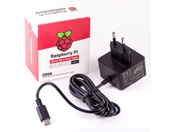 Image of Raspberry Pi Netzteil USB-C 5.1 V 3 A Schwarz Pi 4