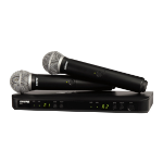 Shure BLX288/PG58-H9 wireless microphone system