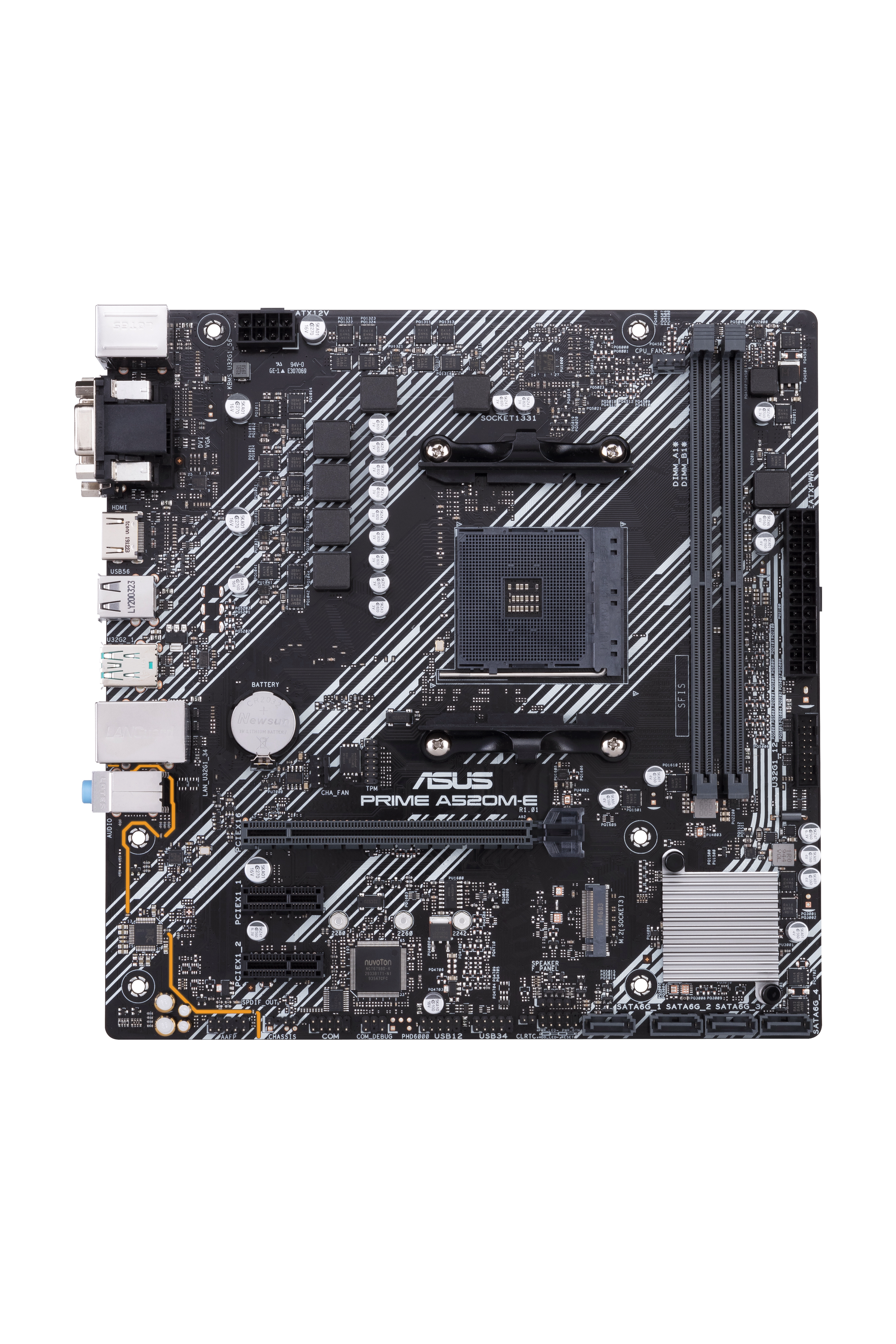 Image of ASUS PRIME A520M-E AMD A520 Socket AM4 micro ATX