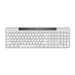 Logitech 920-013787 keyboard RF Wireless + Bluetooth English White