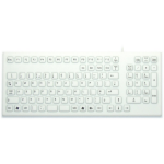 InduKey Smart Clinical Board Keyboard White IP68